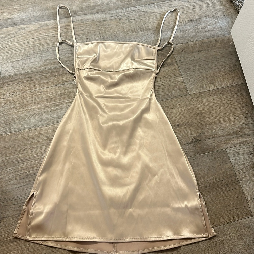Fashion nova satin mini dress
